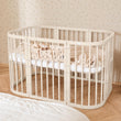 BusyKids MIRACLE 7-in-1 mitwachsendes Babybett mit Matratze