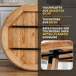 BusyKids Runder Tisch aus massiver Eiche