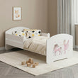 Kinderbett LUK II mit Schutzgitter - 140 x 70/160 x 80 cm