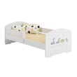 Kinderbett LUK II mit Schutzgitter - 140 x 70/160 x 80 cm