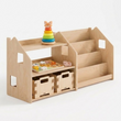 Bücher- & Spielzeugregal + Spielzeugkiste ×2 + Füllung nach Wahl — Set BusyKids · Start [fill:start]