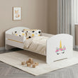 Kinderbett LUK II mit Schutzgitter - 140 x 70/160 x 80 cm