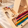 Faltbare BusyKids Zeichenstaffelei mit magnetischen Haltern
