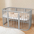 BusyKids MIRACLE 7-in-1 mitwachsendes Babybett mit Matratze