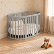 BusyKids MIRACLE 7-in-1 mitwachsendes Babybett mit Matratze