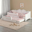 Kinderbett EMMA-MAX mit Zusatzbett 145 x 80 cm und Matratze
