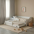 Kinderbett ERYK-MAX mit Zusatzbett 145 x 80 cm und Matratze