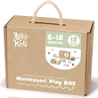 BusyKids Montessori-Set für Kinder von 6 bis 12 Monaten