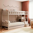 BusyKids Etagenbett TOTO-TWIN MAX mit Leiter und Stauraum 200 x 90 cm