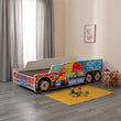 Kinderbett RIKO mit Grafik und Matratze - 140 x 70/160 x 80 cm