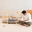 BusyKids MIRACLE 7-in-1 mitwachsendes Babybett mit Matratze