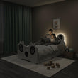 Kinderbett PANDA mit Aufbewahrungsschublade - 140 x 70/160 x 80 cm