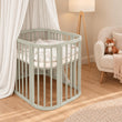 BusyKids MIRACLE 5-in-1 mitwachsendes Babybett mit Matratze