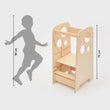 Wachsender Lernturm 3-in-1