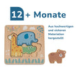 Mehrstufigen Puzzle „Tiere“ BusyKids