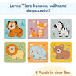 BusyKids Puzzle-Set “Tiere”