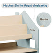 Kinderregal Montessori 2in1 - zart blau
