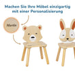 Kindertisch mit 2 Stühlen