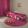 Kinderbett AUTO mit Grafik und Matratze - 140 x 70/160 х 80 cm