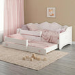 Kinderbett EMMA-MAX mit Zusatzbett 145 x 80 cm und Matratze