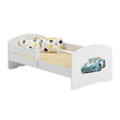 Kinderbett LUK II mit Schutzgitter - 140 x 70/160 x 80 cm