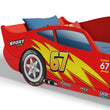 Kinderbett CARS mit Grafik  - 140 x 70 cm