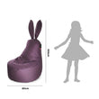 Kinder-Sitzsack Mommy Rabbit – strapazierfähiger POP-Canvas-Stoff
