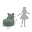 Kinder-Sitzsack Teddy – weicher und flauschiger FLUFFY-Stoff