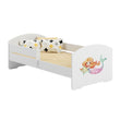Kinderbett LUK II mit Schutzgitter - 140 x 70/160 x 80 cm