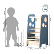 Wachsender Lernturm 3-in-1