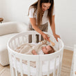 BusyKids MIRACLE 7-in-1 mitwachsendes Babybett mit Matratze