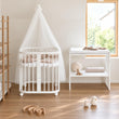 BusyKids MIRACLE 7-in-1 mitwachsendes Babybett mit Matratze