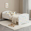 Kinderbett LUK II mit Schutzgitter - 140 x 70/160 x 80 cm